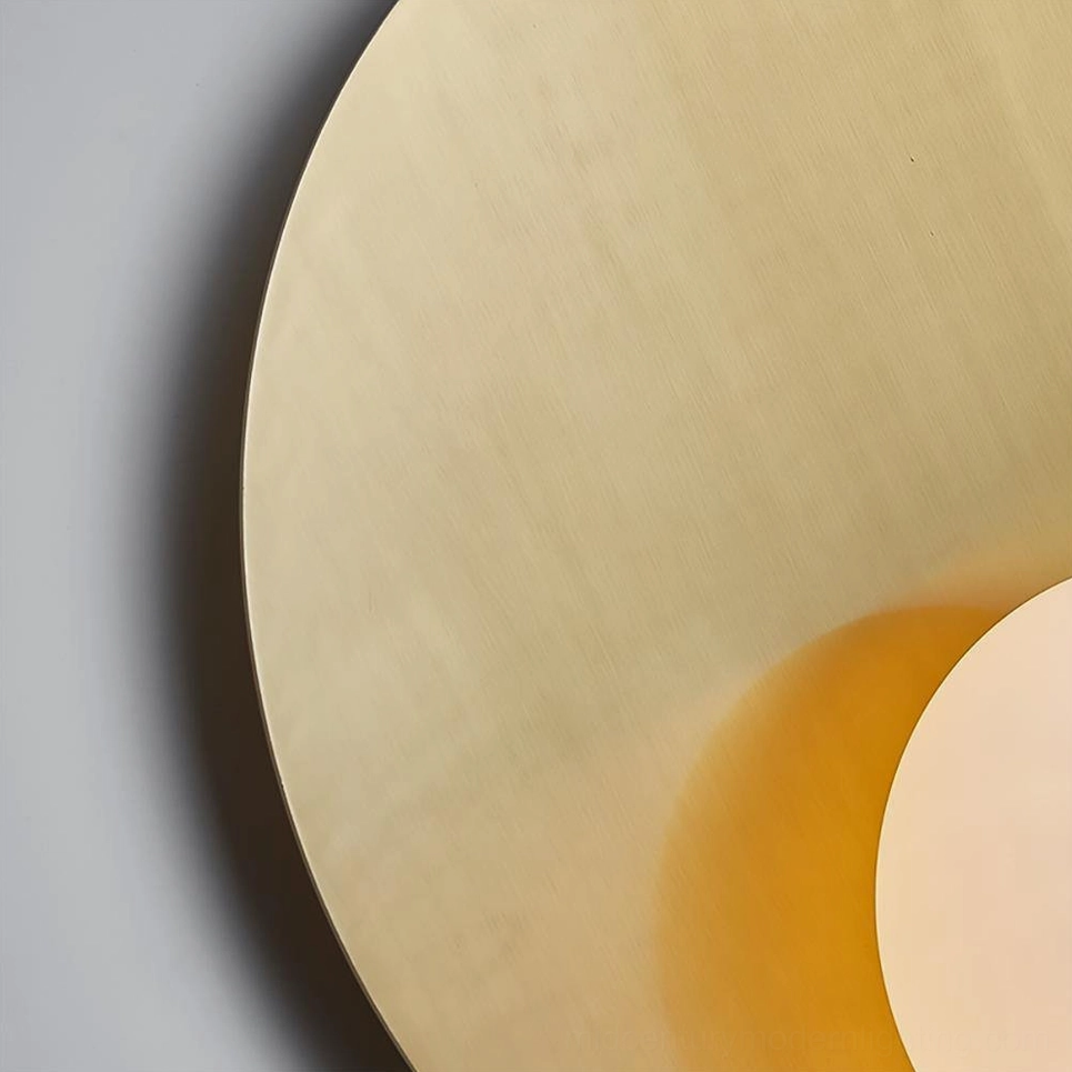Nodes angled wall lamp size comparison small and large showing proportional design scaling