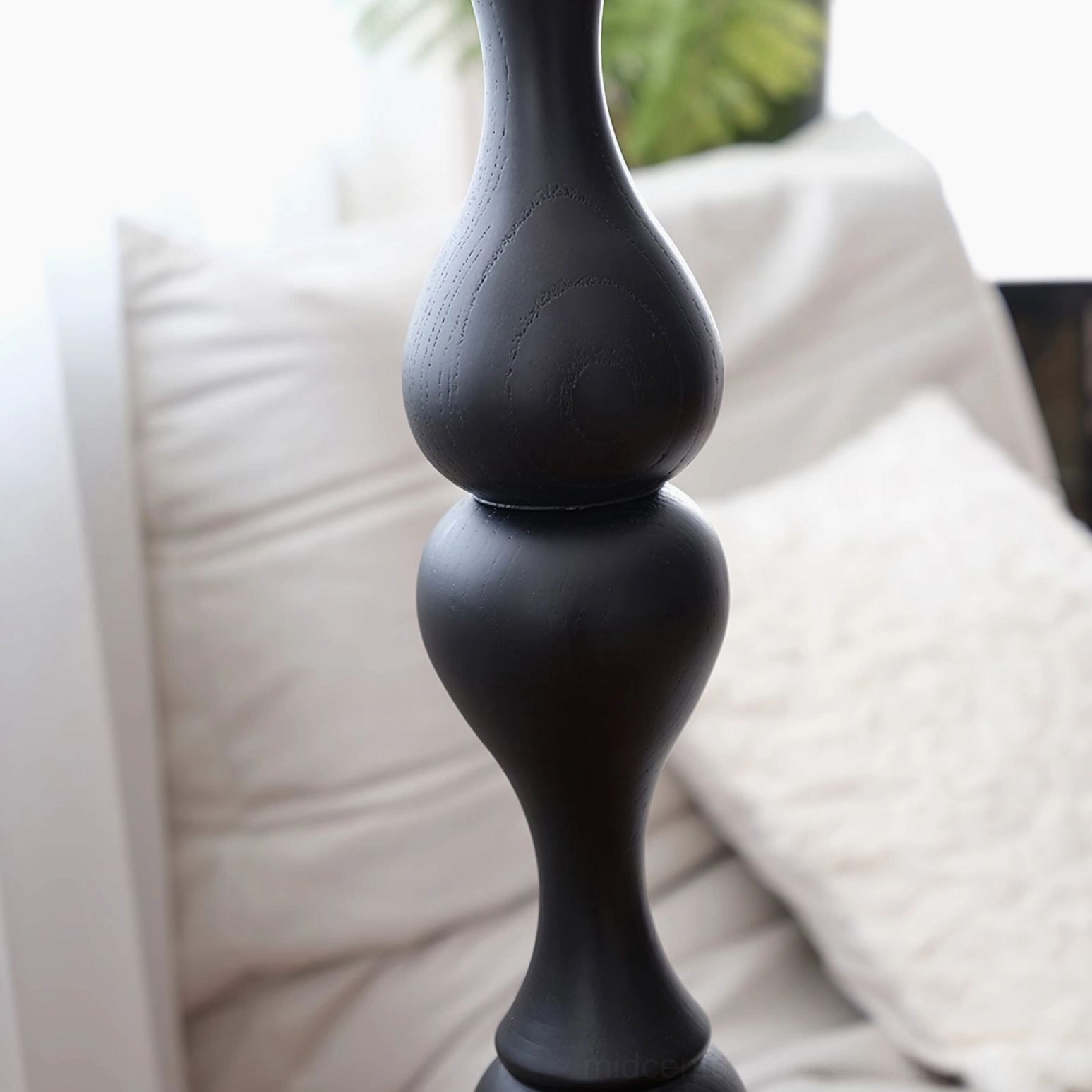 Norden floor lamp LED bulb compatible, energy-efficient modern lighting with warm wood aesthetics