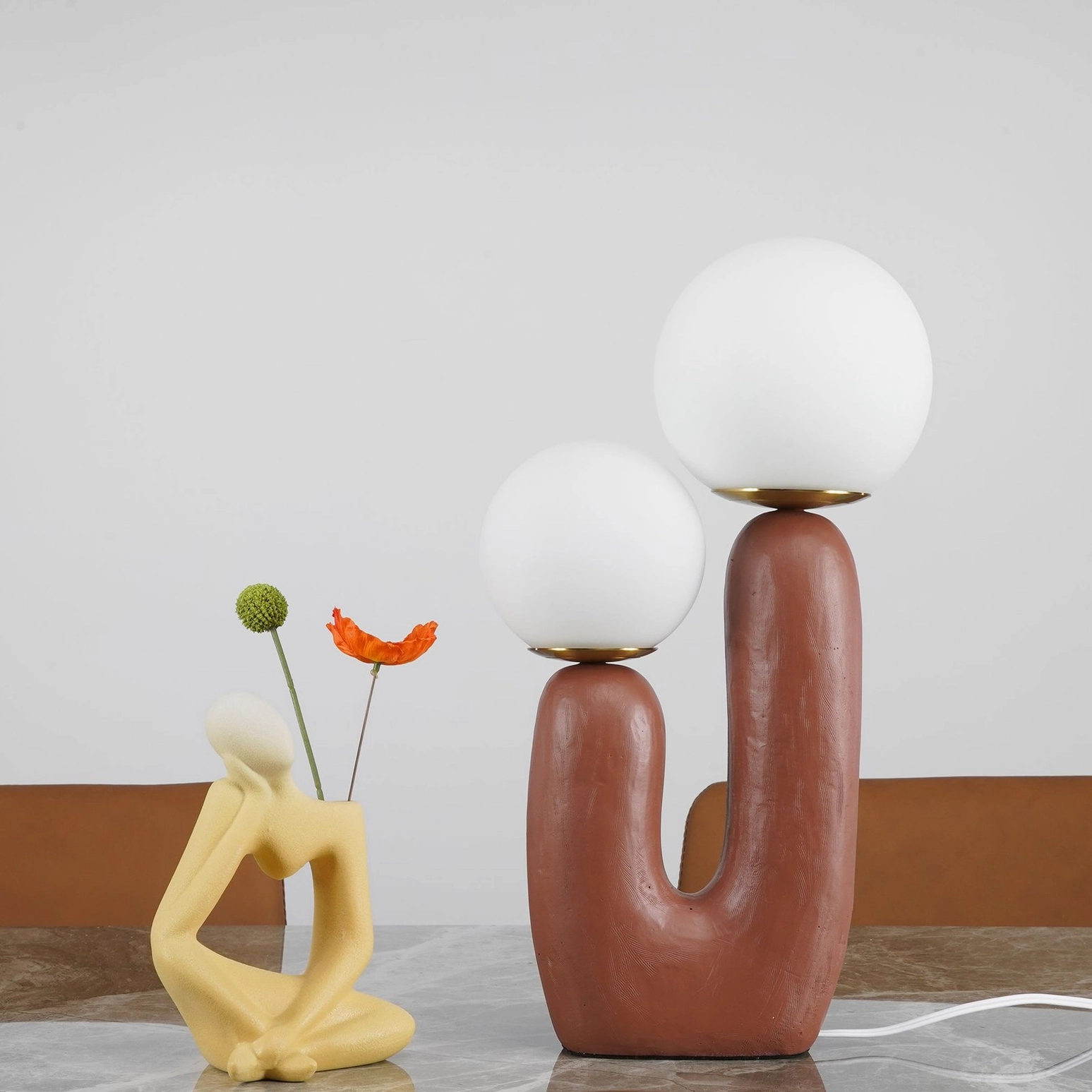 Oo table lamp multiple color finishes available selection
