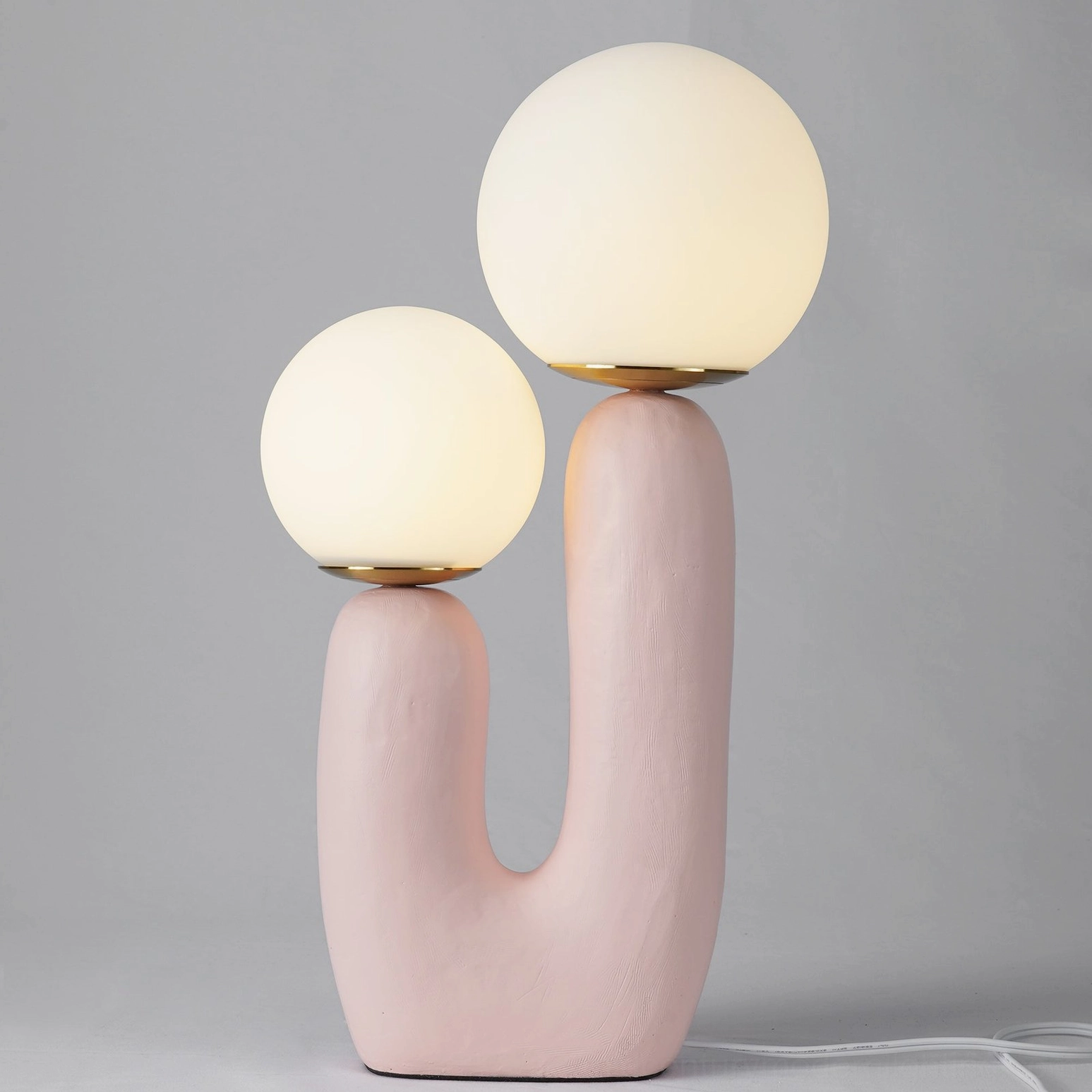 Oo ceramic table lamp eclectic artistic interior design