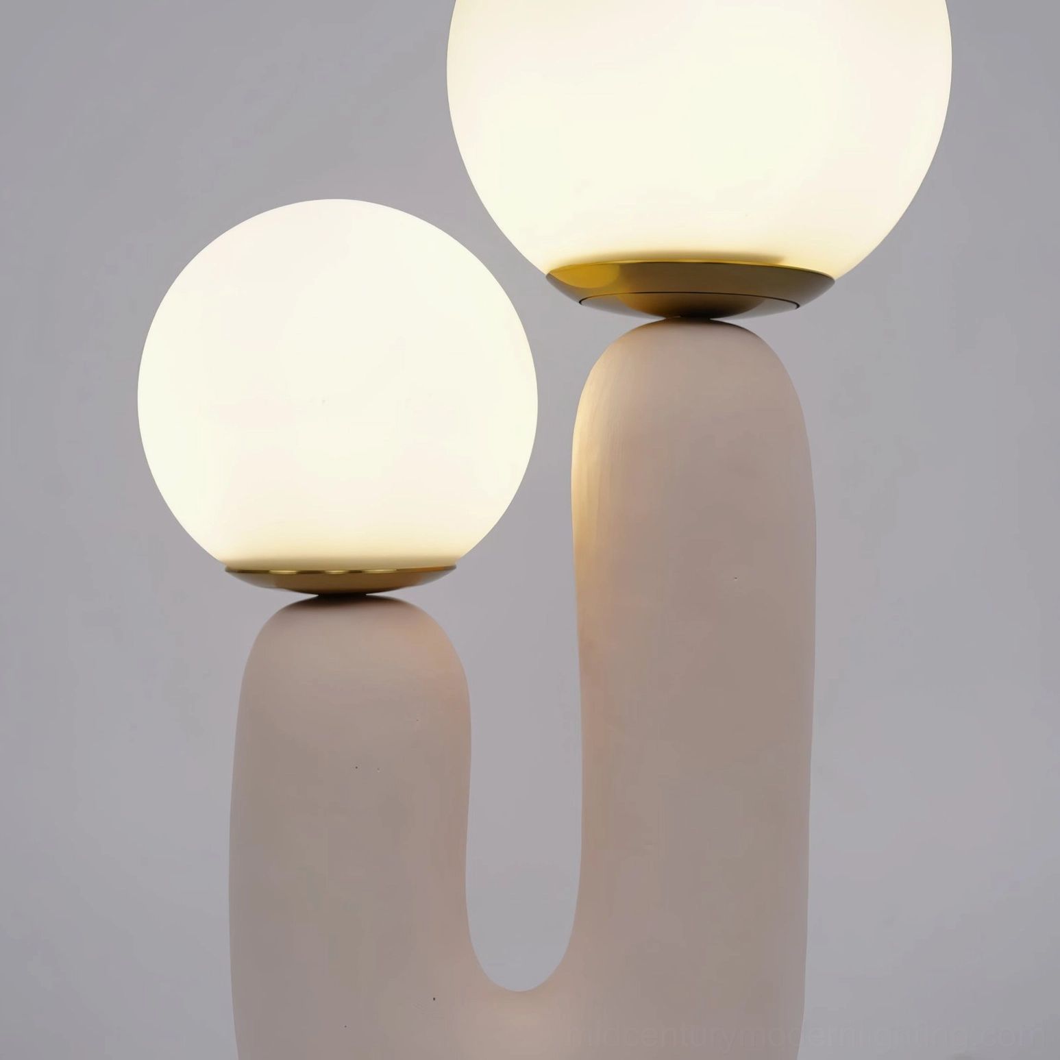 Oo textured ceramic table lamp honest transparent design