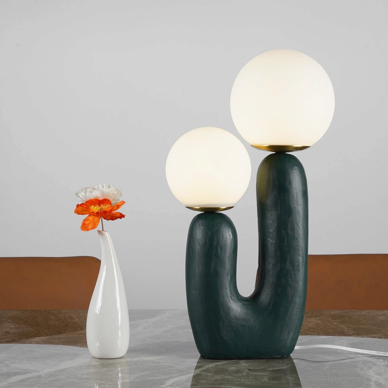 Oo table lamp reading nook ambient lighting application