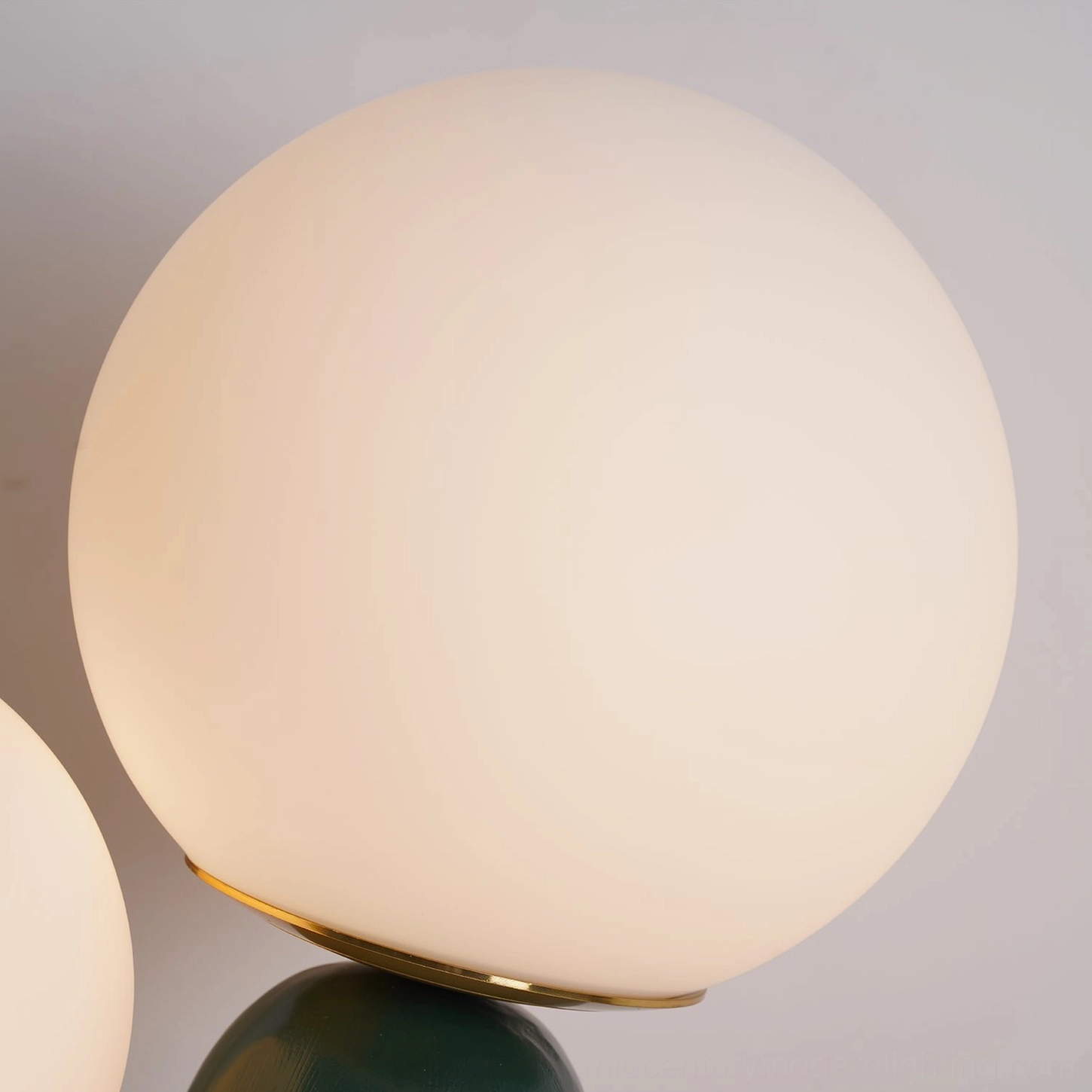 Oo ceramic table lamp refined sculptural minimalist modern