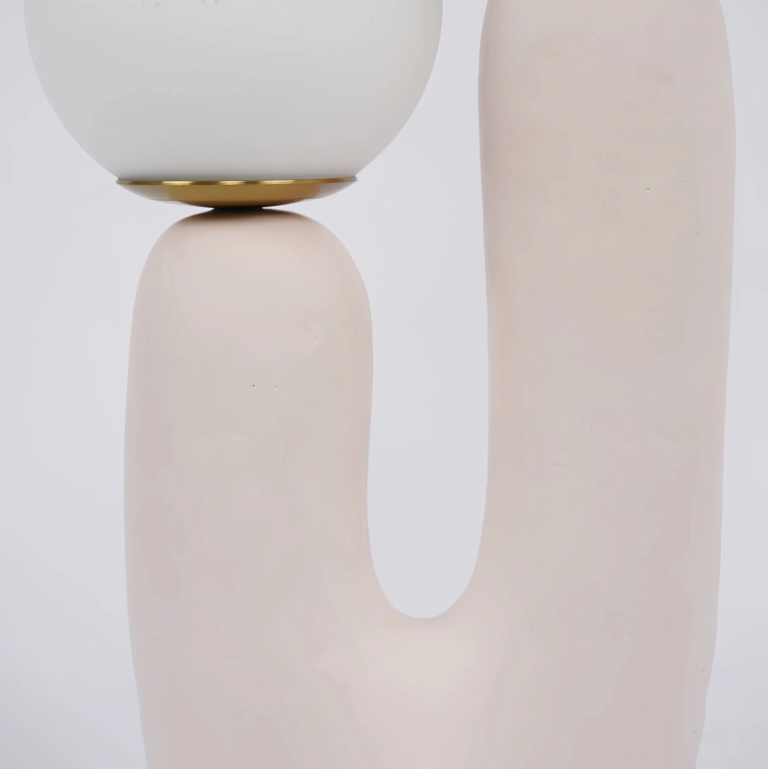 Oo table lamp sculptural object art installation perspective