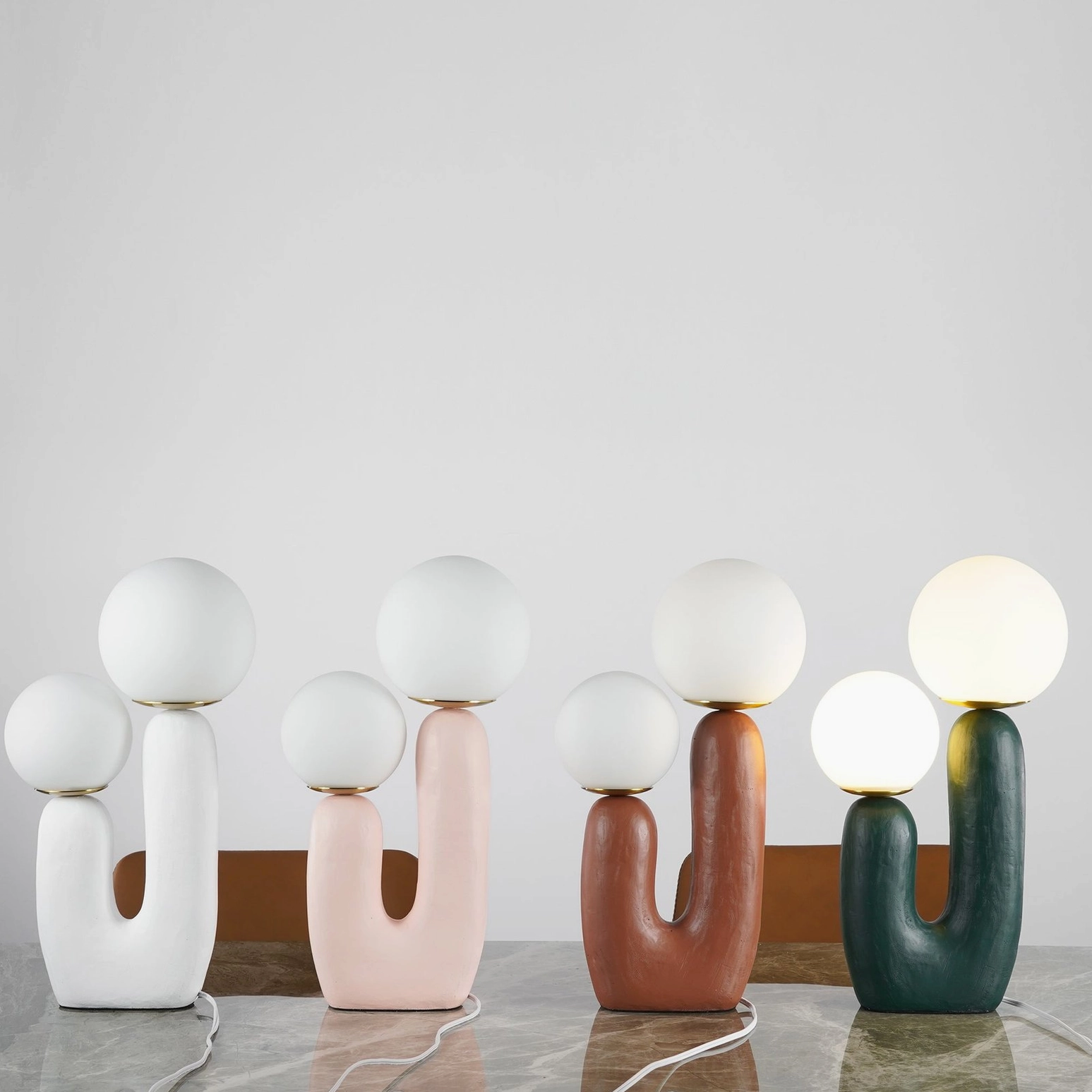 Oo ceramic lamp pink colorway contemporary romantic aesthetic