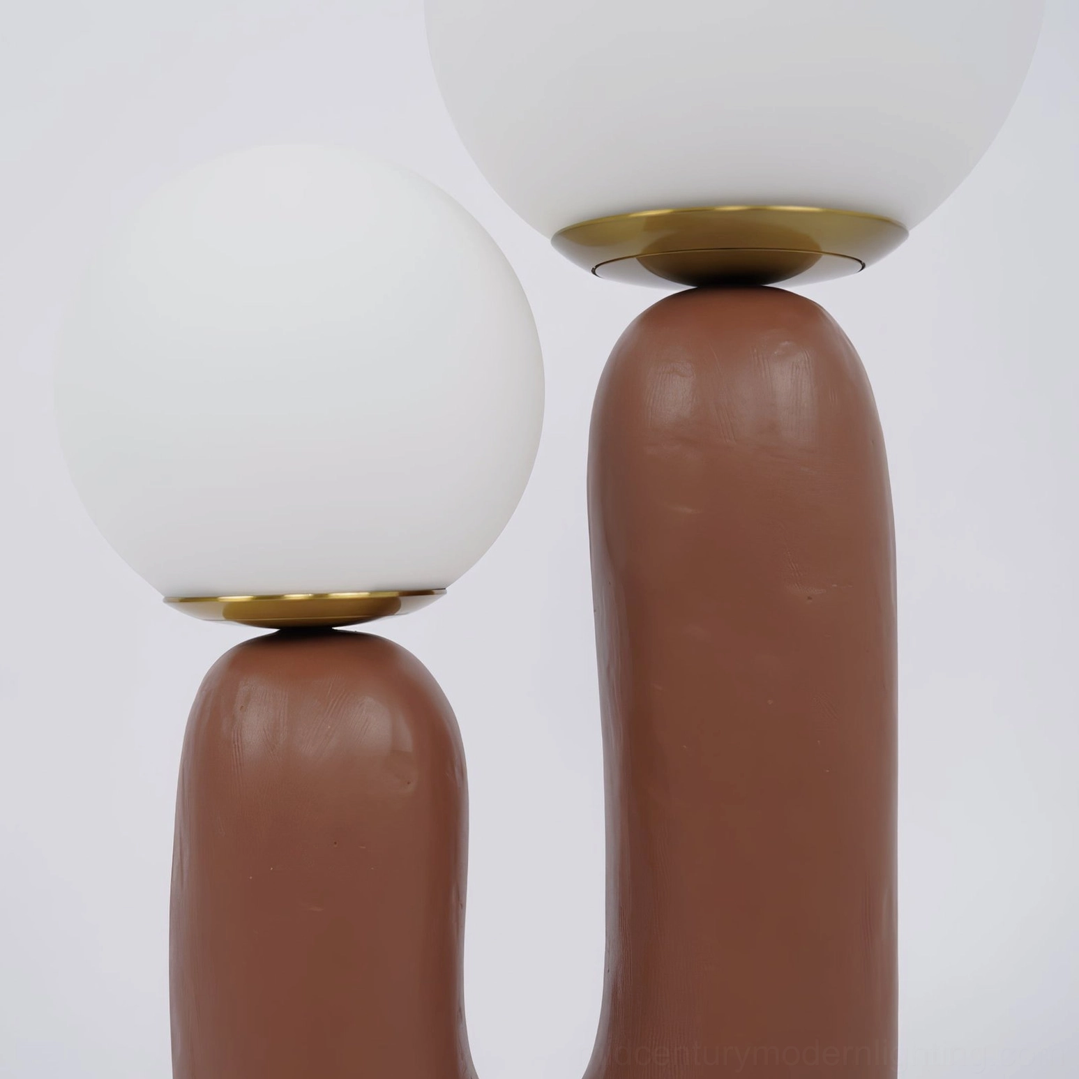 Oo lamp terra cotta ceramic color option earthy palette