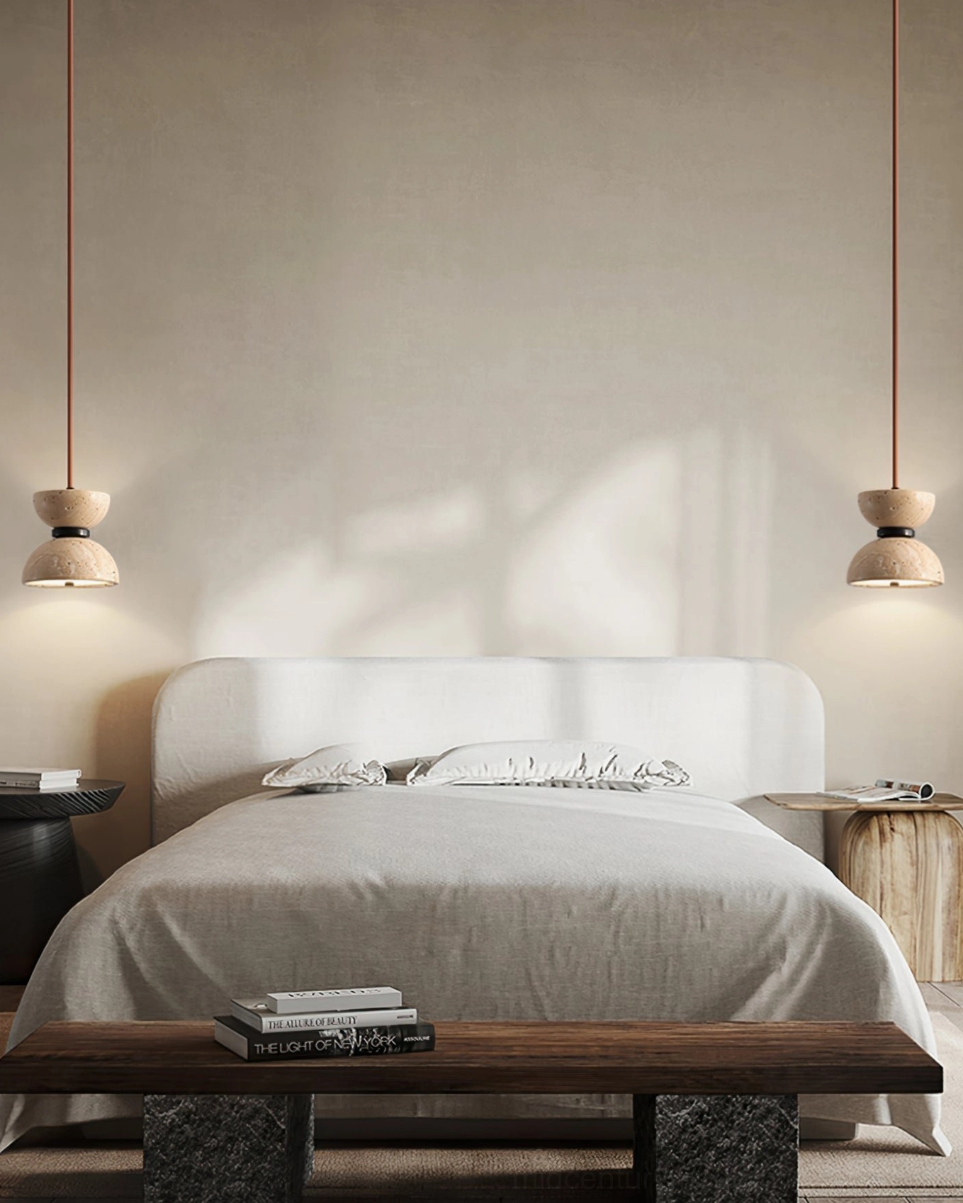 Randolf pendant lamp installation guide and technical specifications for ceiling mount and electrical connections