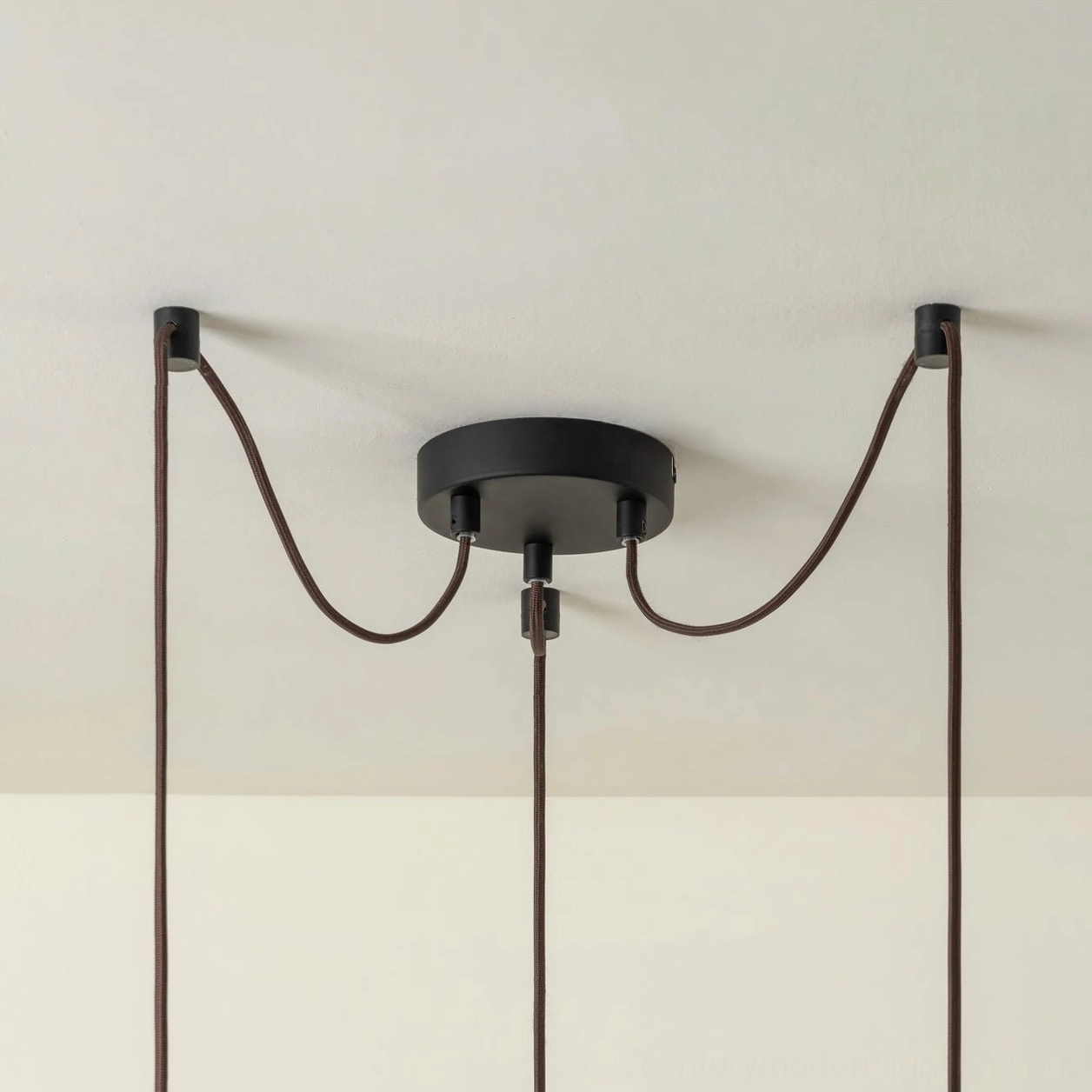 Rattan pendant light fixture displaying warm light emission through woven natural material, bohemian aesthetic