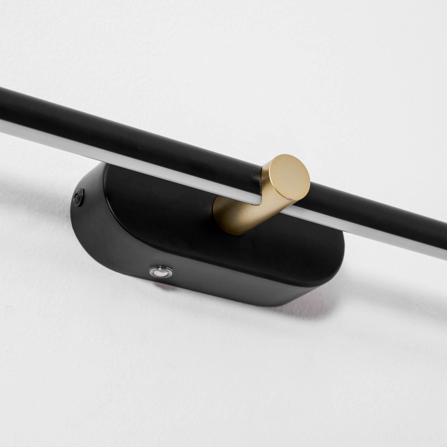 Rechargeable linear wall lamp complete package with charging cable remote control and manual