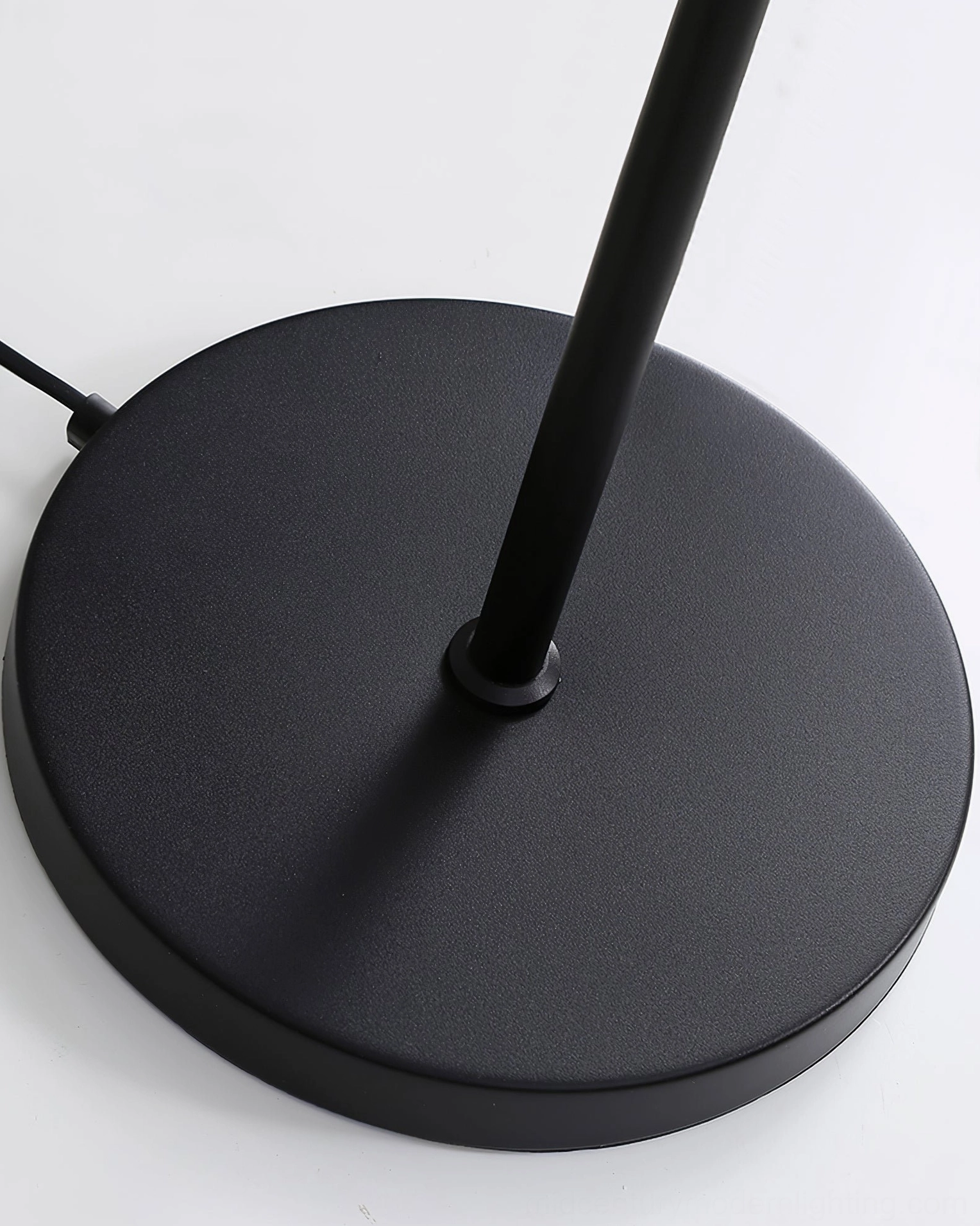 Ring T1 black LED desk lamp in contemporary commercial office meeting space lighting