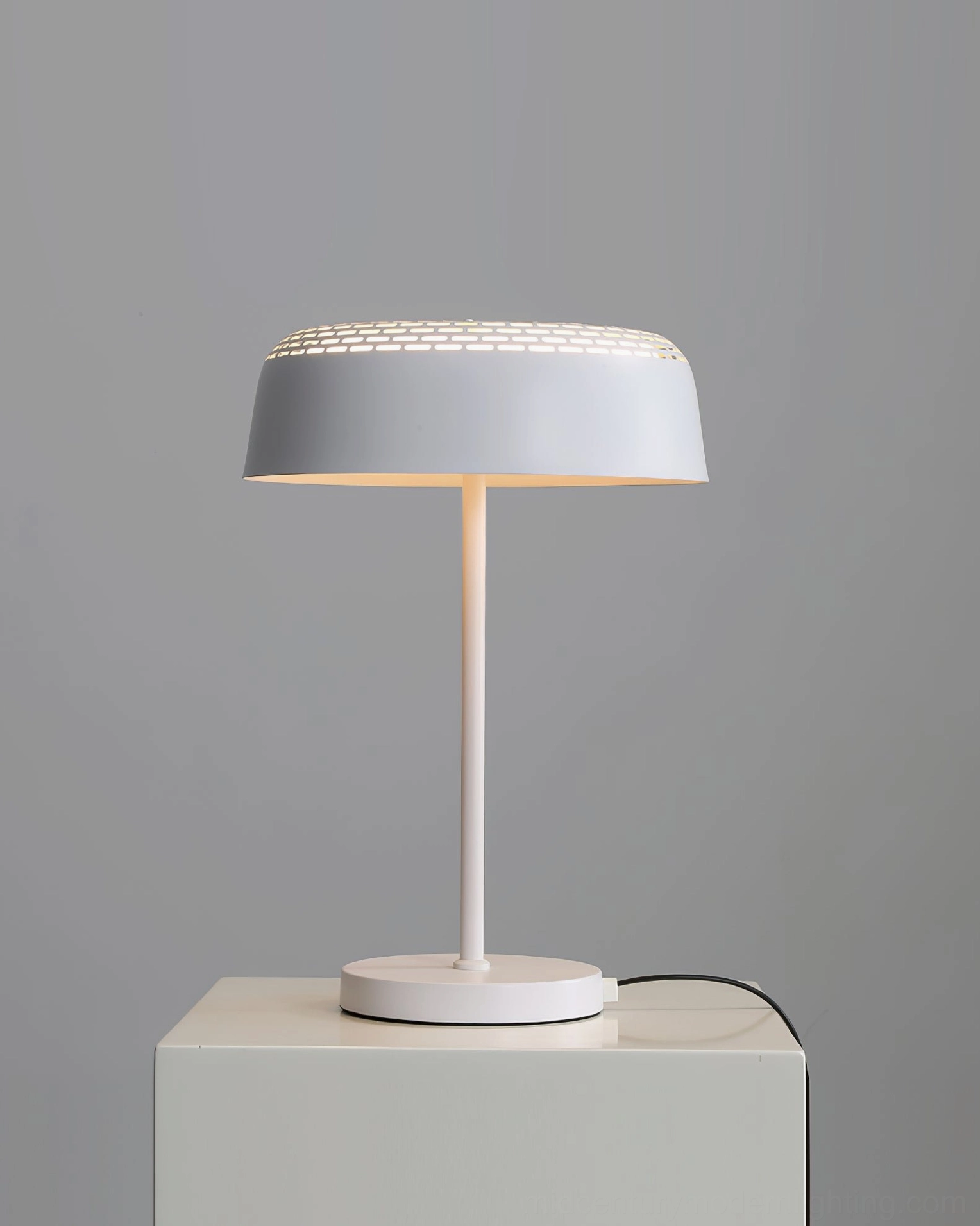 Ring T1 contemporary minimalist table lamp with integrated LED glare-free lighting technology