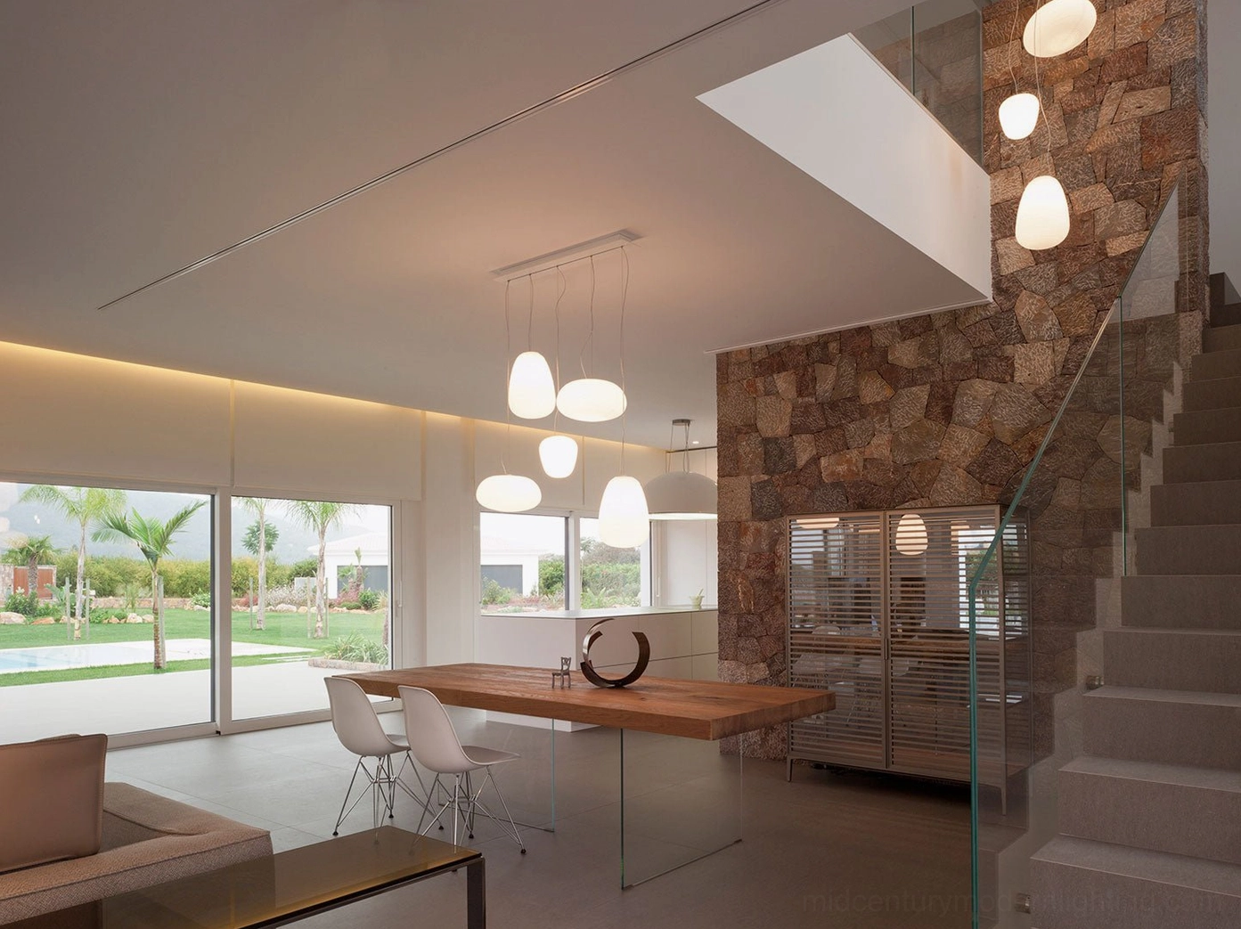 Rituals pendant light glare elimination subtle shadows dancing light movement