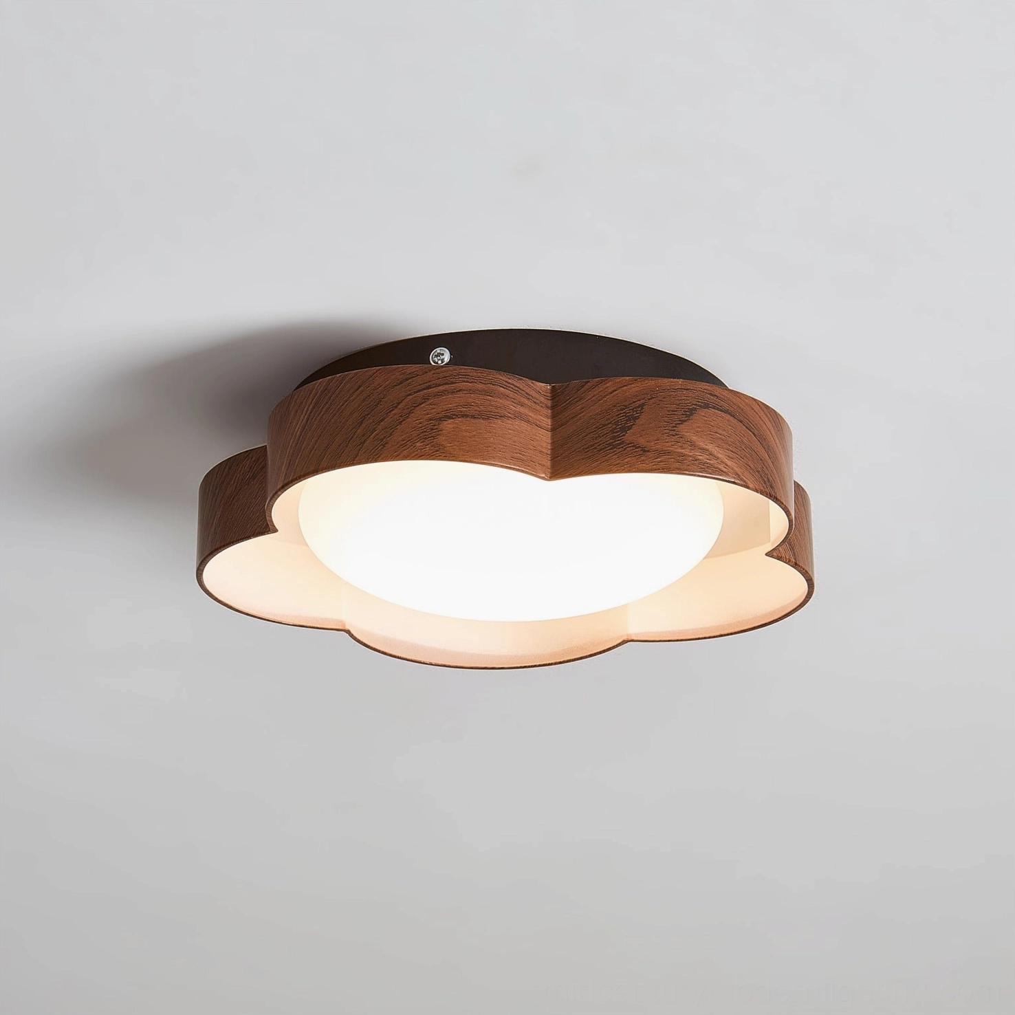 Sika beige and orange finish ceiling fixture showing contemporary color option for modern interiors