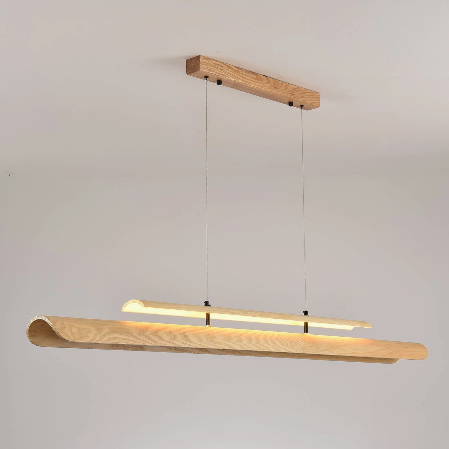 Sora linear light fixture integrated LED warm glow ambient lighting