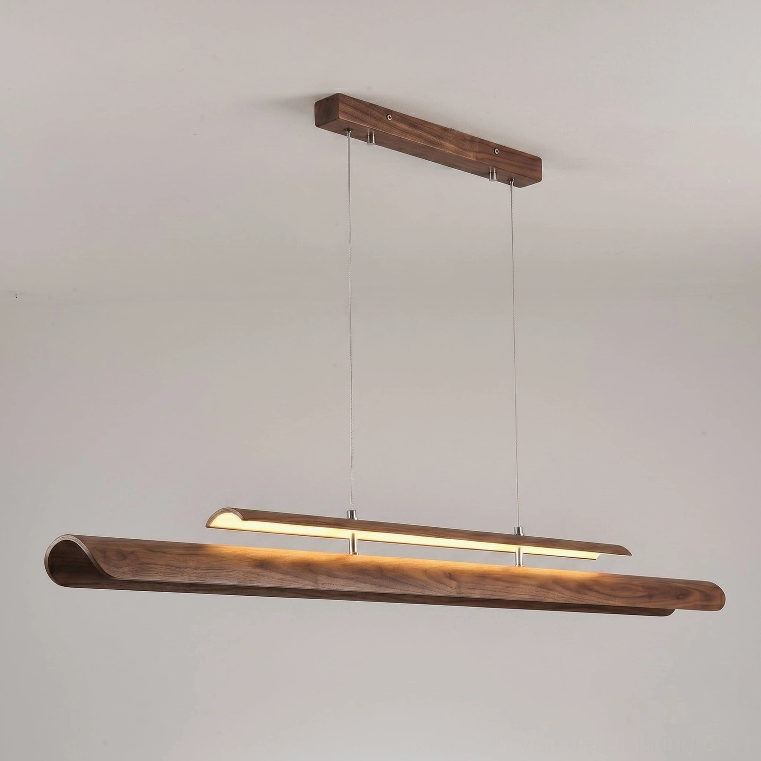 Sora wood pendant light japandi minimalist aesthetic peaceful ambiance
