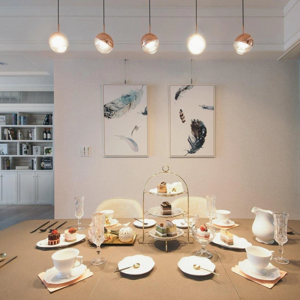 Spherical pendant light contemporary modern home interior hanging fixture accent lighting