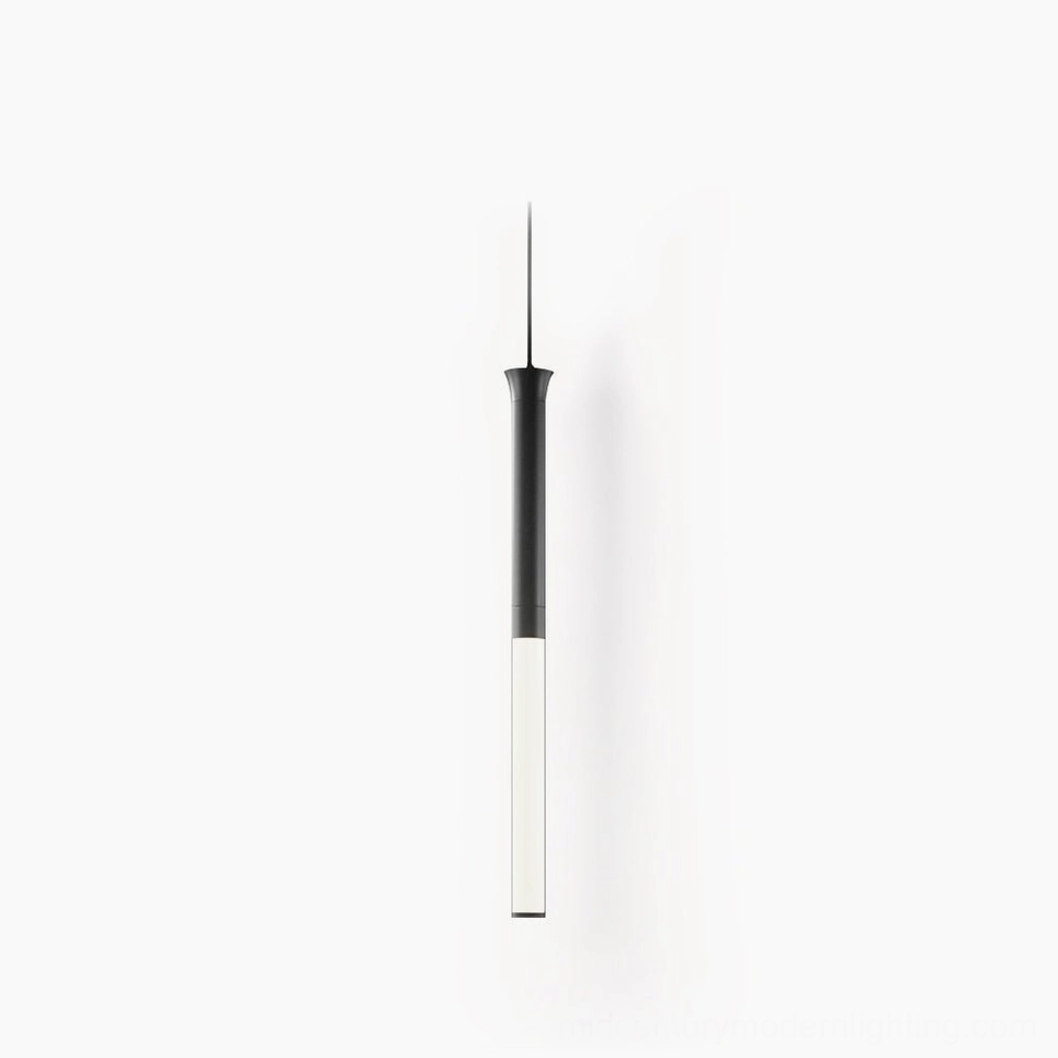 Stick LED pendant light fixture with adjustable 150cm cord for varied ceiling heights and installation flexibility