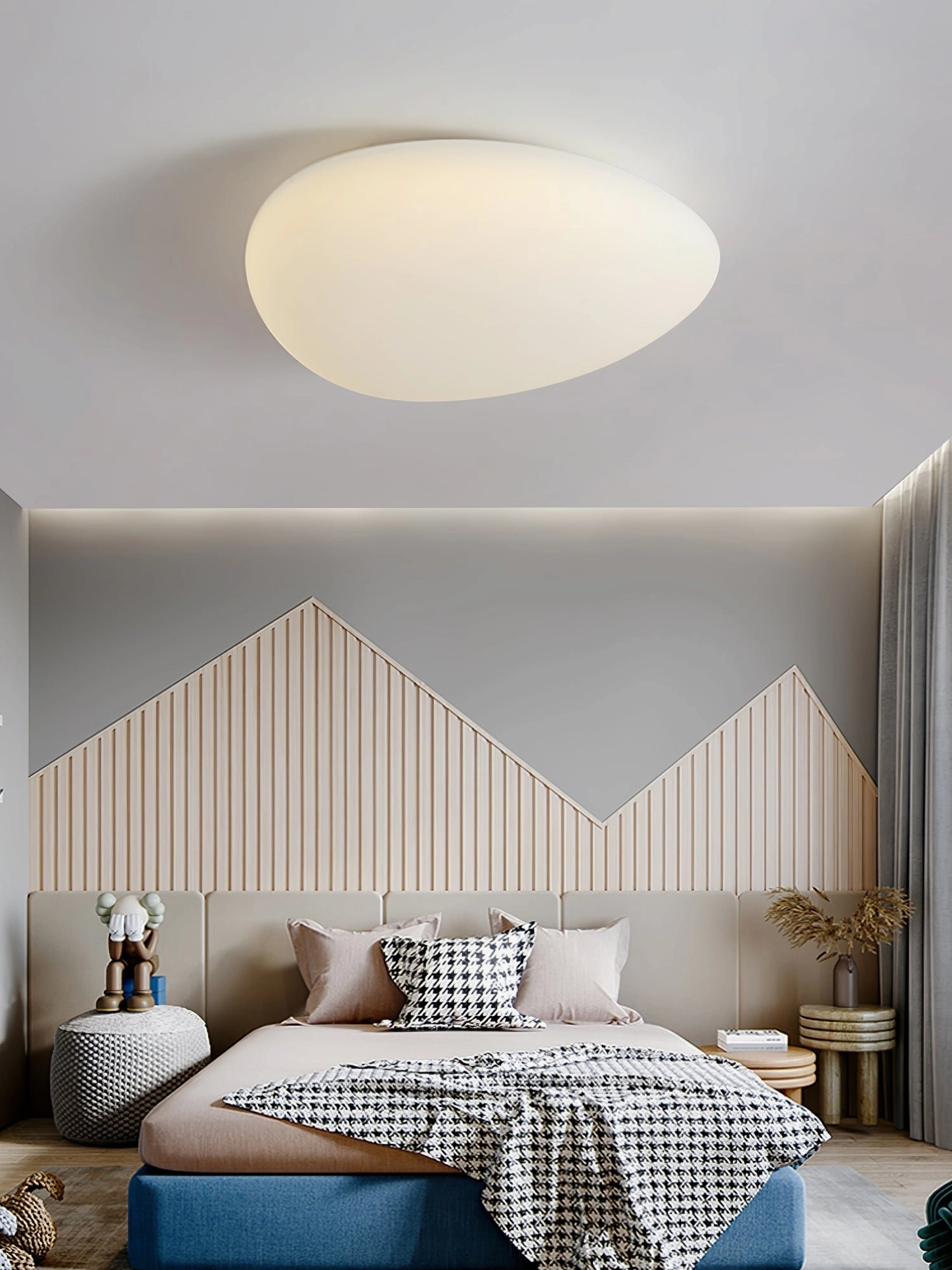 Toan flush mount ceiling light assembly and installation guide technical documentation
