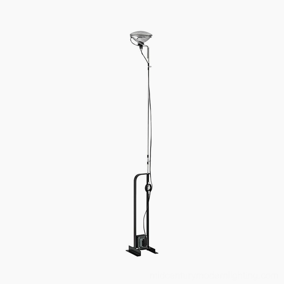 Toio black floor lamp uplighting architecture ambient interior design