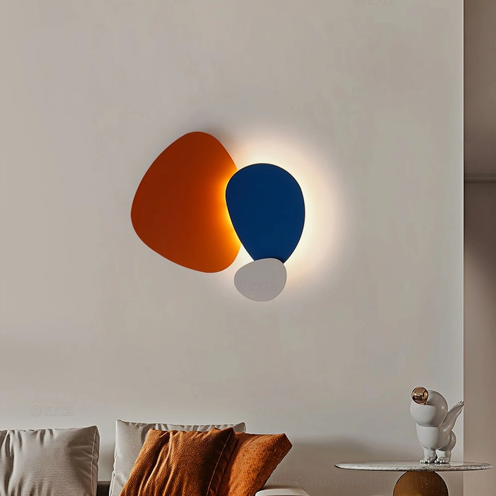 Tria wall light featuring innovative modular architecture for customizable light installations
