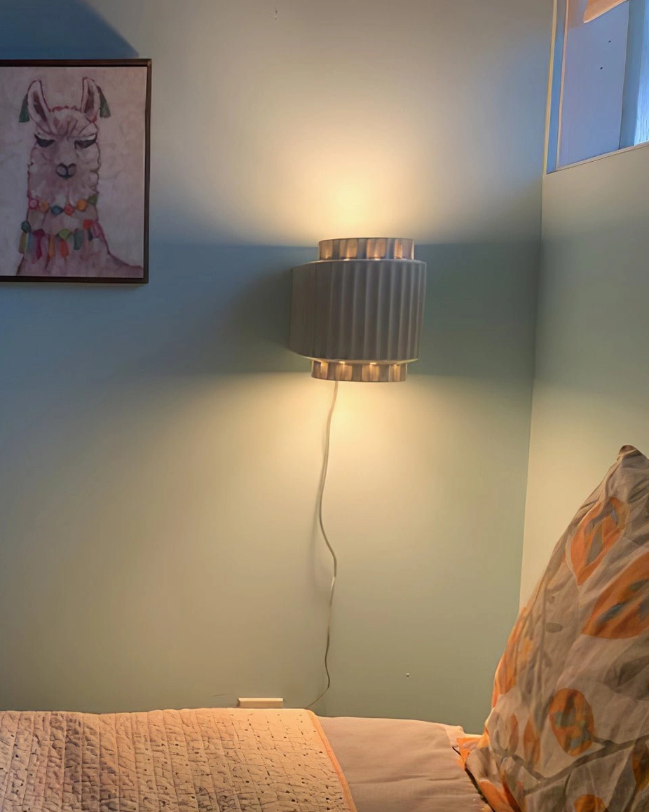 Tristan contemporary plug-in wall sconce architectural lighting fixture modern design