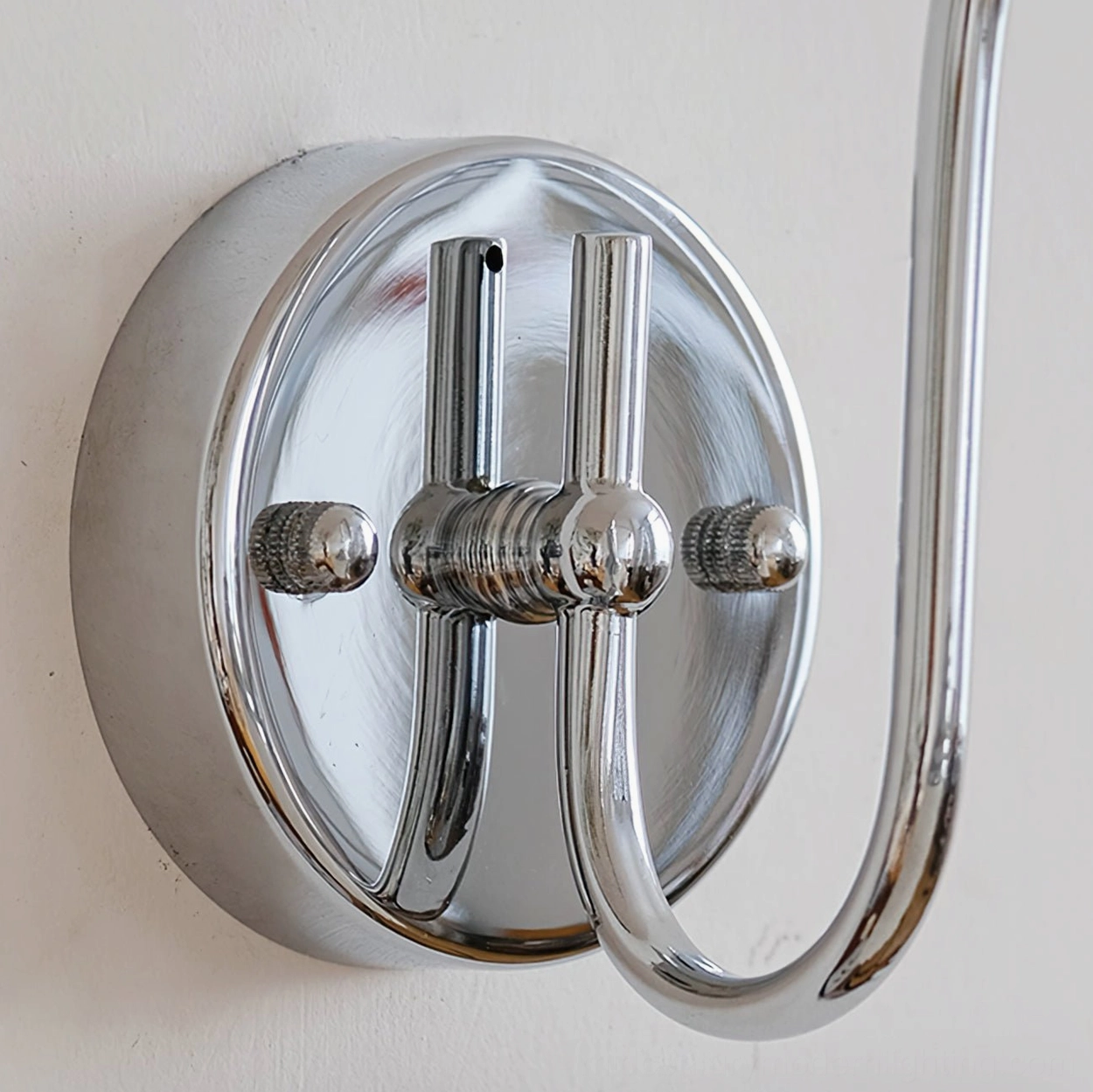 Contemporary trumpet-shaped ceramic wall sconce - sculptural mid-century modern lighting design