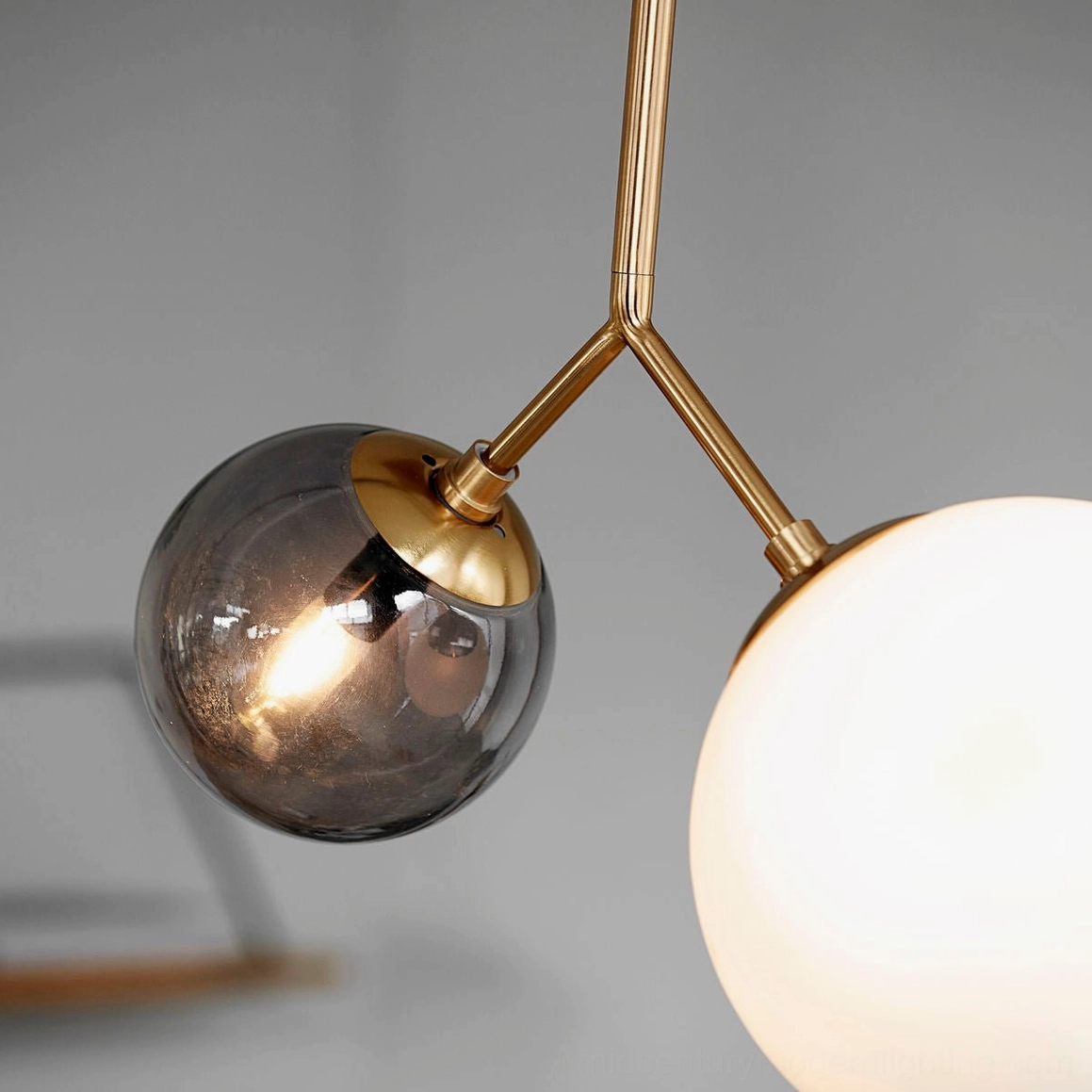 Twis modern pendant lamp architectural product showcase highlighting asymmetric design and glass quality