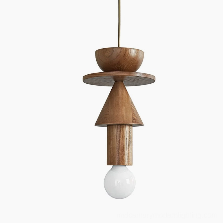 Vanya Model B larger geometric pendant light statement kitchen dining fixture