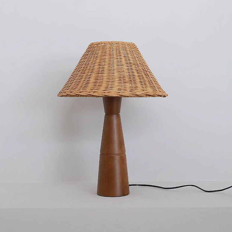 Zaya table lamp on entryway console with fresh flowers and collected objects, home entrance styling